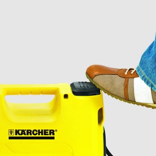 Садовый насос BP 3 Garden Set: Удобный ножной выключатель