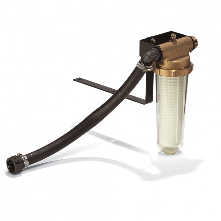 Фильтр тонкой очистки воды, 90–120 мкм, R 1", для работы под напором и в режиме всасывания